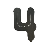 GLOBO METALICO 32" NEGRO #4